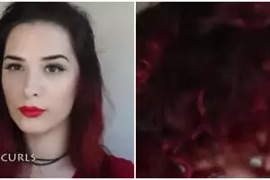 Tanpa pakai rol dan alat curling, ini trik mudah membuat rambut jadi keriting pakai 1 alat minum