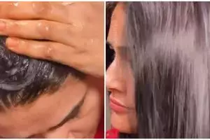 Tak aplikasikan semir, ini cara cegah tumbuhnya uban prematur pakai hair oil dari 1 jenis biji-bijian