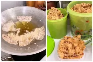 Jangan gunakan terigu, ini cara bikin adonan peyek supaya renyah tahan lama pakai 2 bahan dapur