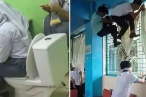 11 Potret kocak kelakuan siswa pas jam kosong ini absurd parah, endingnya bikin tepuk jidat