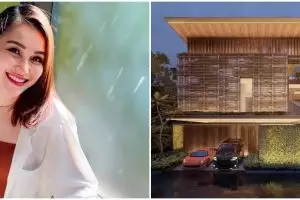 Dulu di gang kini rumah barunya di kompleks elit, 7 potret desain dapur Ayu Ting Ting di hunian anyar