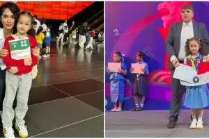  9 Momen Sheva anak Ussy dan Andhika Pratama ikut olimpiade matematika se-Asia Tenggara