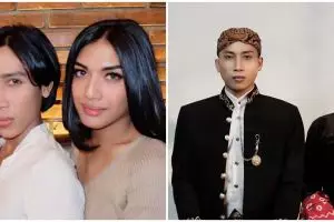 Dulu pernah jadi waria, 11 potret nikahan Abi Respati teman Millen Cyrus yang kian gagah pakai beskap