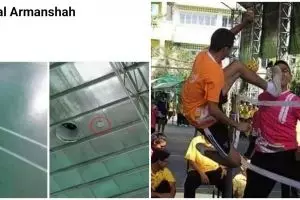 Begini jadinya kalau orang nyeleneh olahraga, 11 potret kocak kelakuannya bikin tepuk jidat