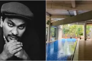 Menyatu dengan klinik kecantikan, 12 potret rumah Tompi yang kamar tidurnya seluas lapangan futsal