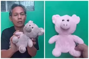 Tanpa digosok detergen, ini trik mencuci boneka kotor dekil agar bersih pakai tambahan 1 bahan dapur