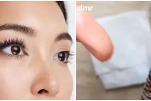 Tanpa minyak zaitun, ini cara bersihkan bulu mata palsu yang penuh lem pakai 1 produk pembersih