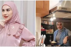 Kini dikontrakkan demi kebutuhan biaya hidup, ini 10 potret dapur rumah lawas Irish Bella & Ammar Zoni