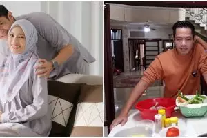 Akting dibayar Rp 15 ribu kini rumahnya mewah, ini 8 potret dapur Dude Harlino yang minimalis