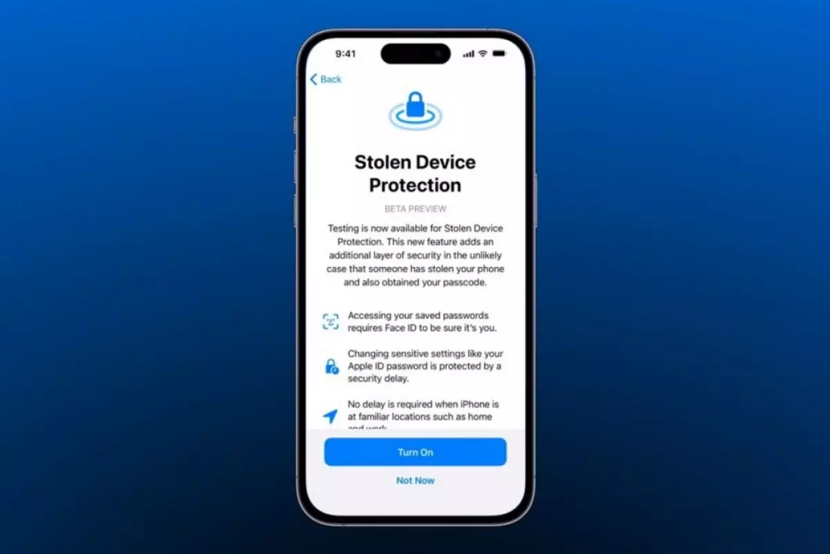 Begini cara mengaktifkan fitur Stolen Device Protection di perangkat iOS