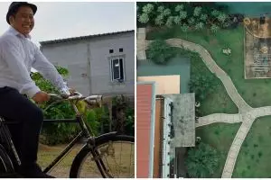 Rumahnya dibangun di atas tanah 1.500 meter persegi, intip 9 teras Narji lengkap pakai dapur outdoor