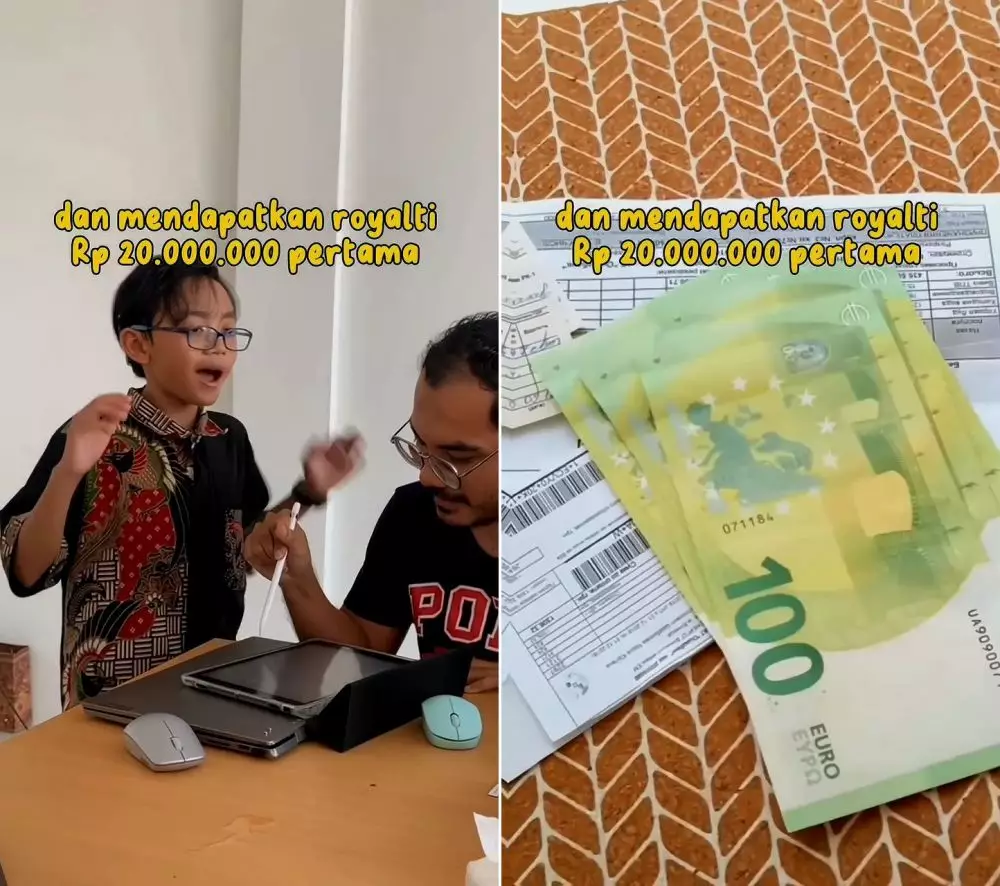 bocah 11 tahun bikin 37 buku © Instagram