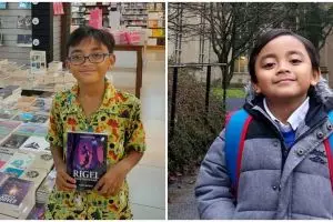 Cerita bocah 11 tahun yang tulis 37 buku dalam bahasa Inggris, dapat royalti Rp 20 juta di usia belia