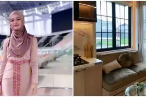 2 bulan jadi single parent, Inara Rusli berhasil beli rumah minimalis full perabotan, ini 9 potretnya