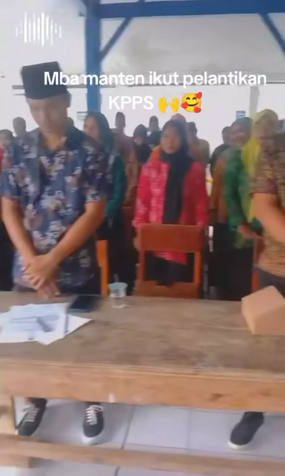 kpps pakai baju nikah © TikTok