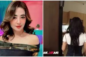 Punya rumah seharga Rp 30 M, intip 9 potret dapur kotor Dewi Perssik yang mewah tapi penuh barang