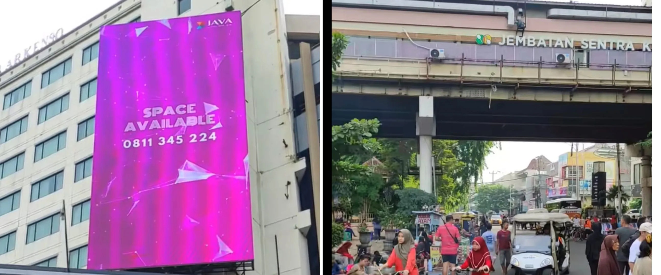 Momen komputer videotron belum dimatikan ini bikin pengguna jalan ketawa geli, kok bisa sih?