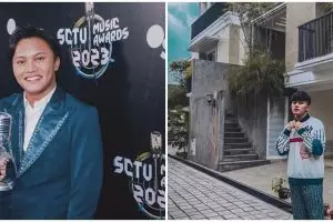 Pernah hidup susah kini punya rumah di town house, 9 potret dapur Rizky Febian mirip dapur anak kos