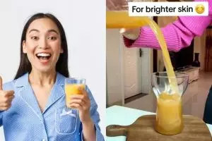 Tanpa lemon dan kunyit, ini cara bikin wajah cerah merona pakai minuman kolagen dari 1 jenis sayur