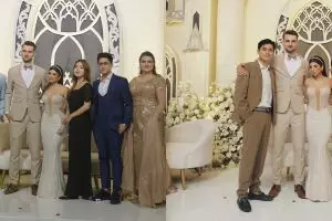 Potret 13 seleb di nikahan selebgram Sarah Keihl, kehadiran Ria Ricis tanpa suami jadi sorotan