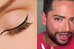 Tak perlu dihapus dan dibuat ulang, ini cara perbaiki eyeliner yang berantakan pakai 1 alat sederhana