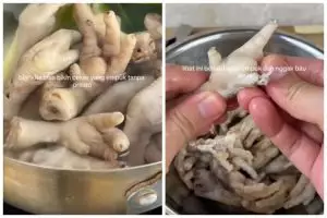 Tanpa presto atau dimasak berjam-jam, ini trik rebus ceker agar empuk dan bebas amis dalam 17 menit