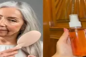 Tanpa bawang merah, ini trik memperlambat tumbuhnya uban agar rambut hitam lebat pakai 2 jenis daun