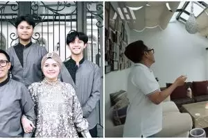 Dulu jadi sopir angkot kini rumahnya Rp 150 M, ini 11 potret rooftop Eko Patrio mewah ada lift khusus