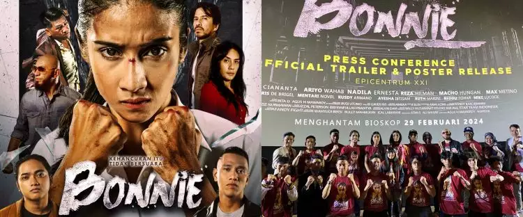 Film laga Bonnie rilis trailer dan poster, ungkap kisah gadis perjuangkan keadilan dan hak perempuan