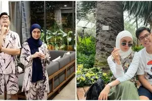 11 Potret dapur bersih dan kotor milik Nycta Gina, ada AC 'ngumpet' di dalam lemari