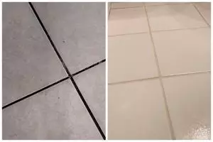 Tanpa ditaburi sitrun, ini trik bersihkan nat keramik dekil agar putih lagi andalkan 1 bahan dapur