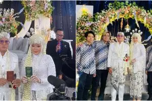 Persunting wanita berprofesi dokter, ini 9 momen pernikahan kelima Andika Kangen Band yang sederhana