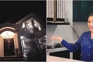 Punya dua dapur dipisahkan dengan lemari, 9 potret tempat masak Ashanty ini mewah full marmer