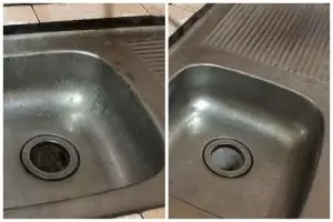 Trik bersihkan kerak dan lumut wastafel pakai racikan 2 bahan dapur wanita ini terbukti ampuh 