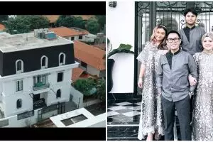 Letaknya di paling depan, 9 potret musala mewah milik Eko Patrio ini dipenuhi hiasan bernuansa emas