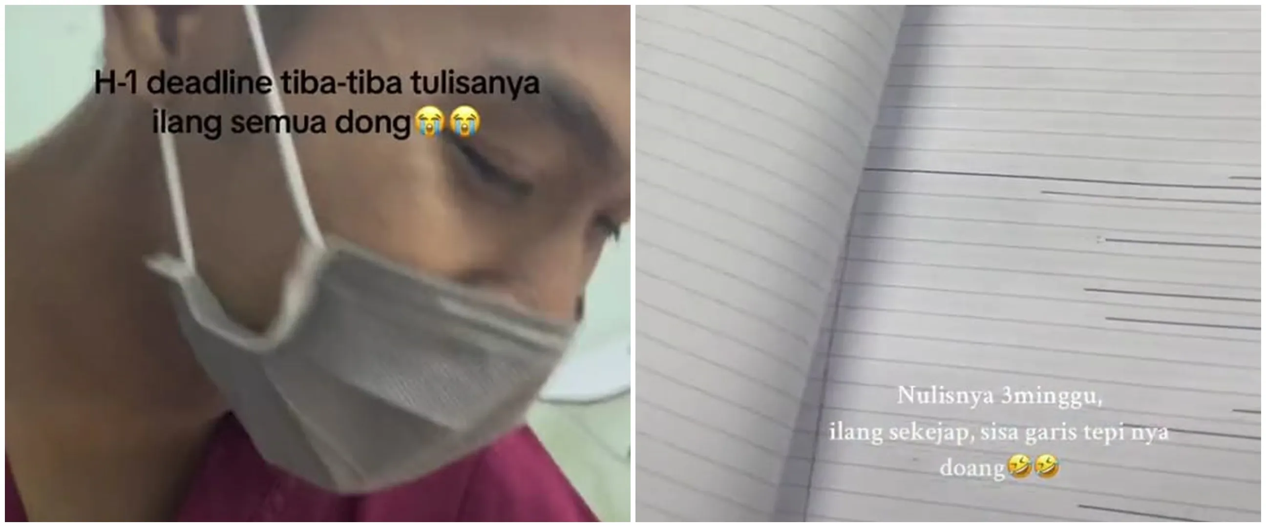 Tulisan tangan di buku tugas hilang sehari sebelum deadline ini bikin panik, ternyata ini sebabnya