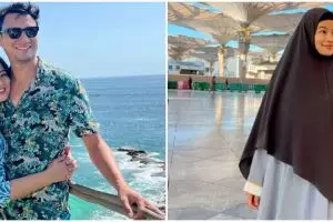 9 Momen Titi Kamal jalani umrah, potretnya didampingi Christian Sugiono di Tanah Suci ini tuai sorotan