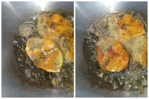 Bukan diberi tepung, ini trik goreng ikan antilengket dan minyaknya nggak meletup pakai 2 bahan dapur