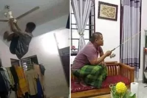 11 Potret kocak orang yang nggak bisa dibiarkan bosan saat di rumah ini bikin tepuk jidat, absurd abis