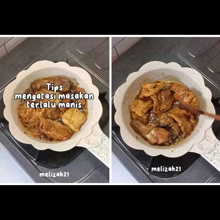 Bukan ditambah air, ini trik ampuh mengatasi masakan yang terlalu manis cukup pakai 1 bahan dapur