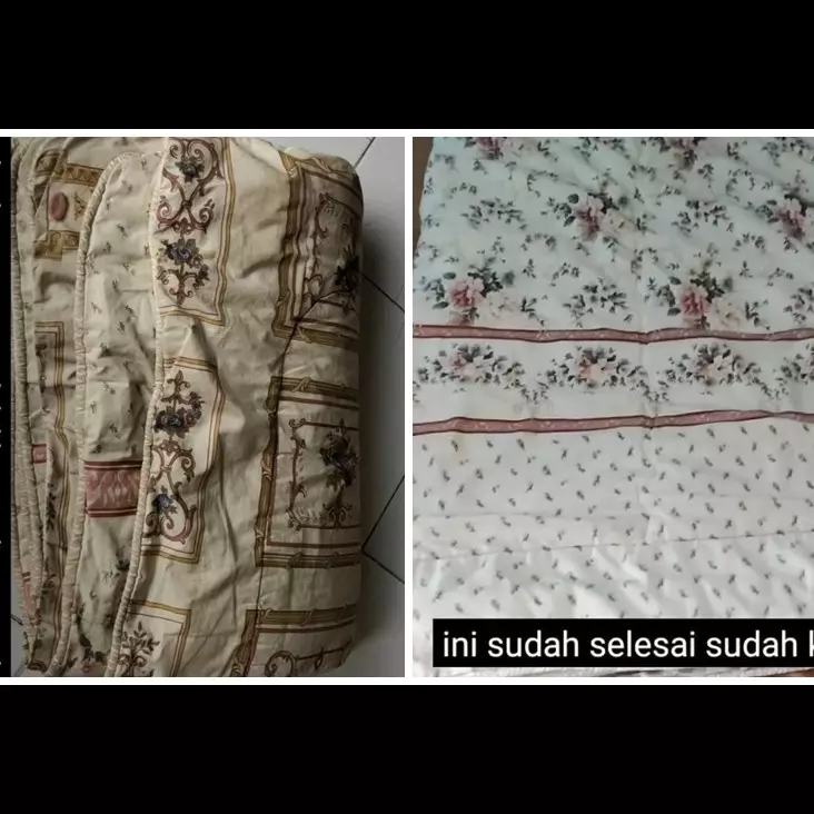 Tanpa soda kue, ini trik cuci bedcover lama yang dekil dan bau agar bersih cukup tambah 1 bahan dapur