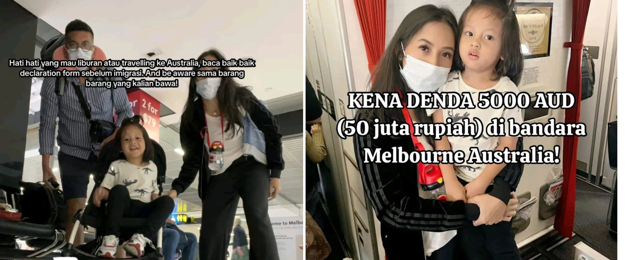 Momen keluarga hampir didenda Rp 50 juta saat liburan ke Australia, ternyata ini alasannya