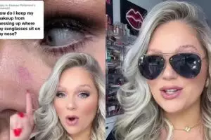 Awet seharian tanpa touch-up, ini cara agar makeup di hidung tak menempel ke kacamata pakai 1 produk