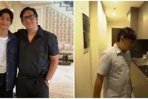 Lulus SD dapat hadiah apartemen, 10 potret dapur mewah Kenzy anak Andre Taulany ada kulkas tersembunyi