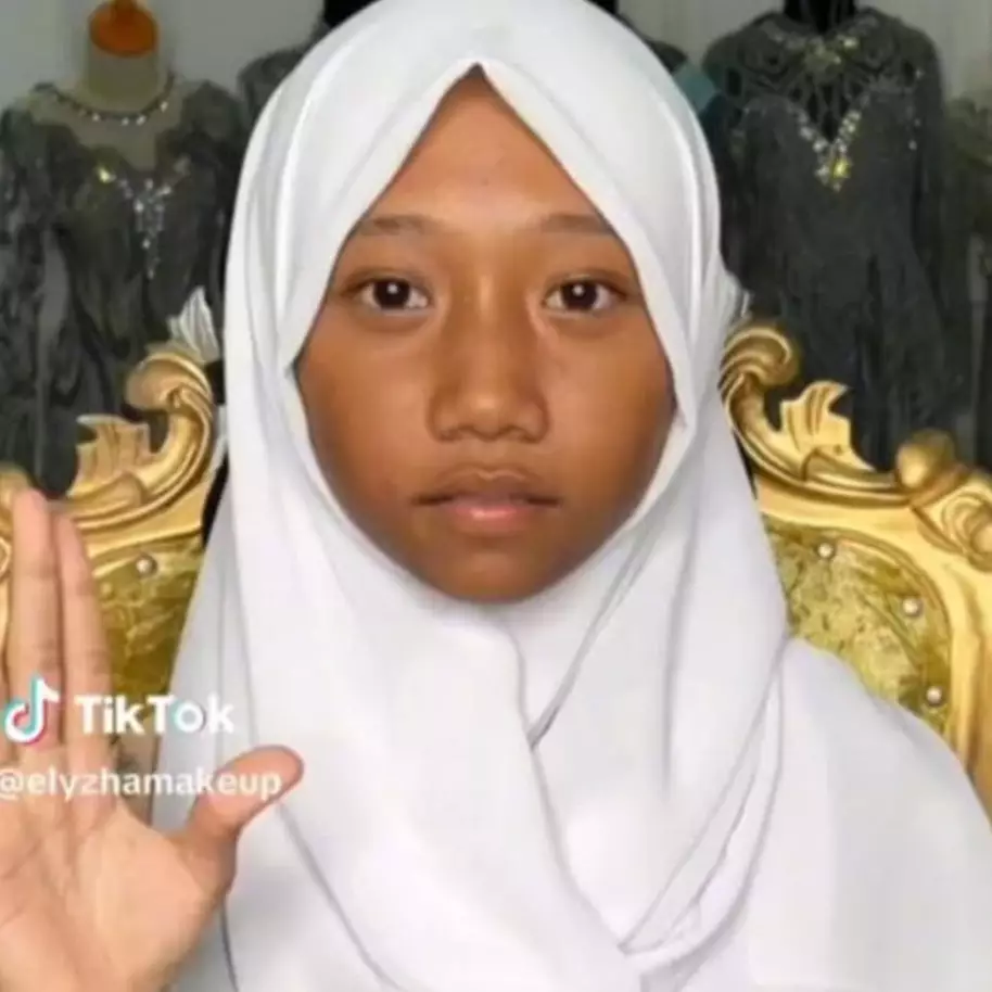 Transformasi makeup gadis cilik berwajah kusam ini disebut beda orang, cantiknya serasa jadi pagar ayu