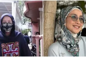 Dulu tinggal di gang sempit, 7 potret dapur di rumah lama Desy Ratnasari ini sederhana minim perabotan