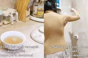 Auto pede maksimal, trik wanita atasi ketiak hitam dan berbau busuk ini cuma pakai 1 bahan masak
