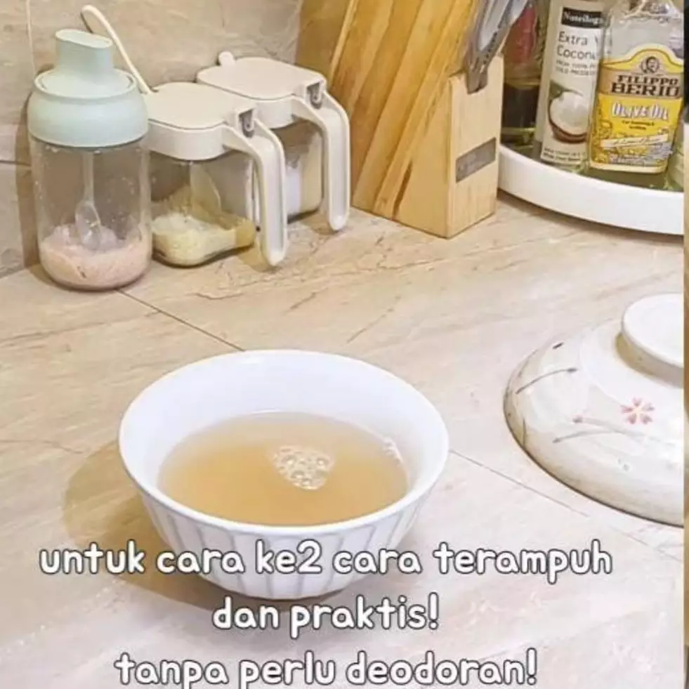 Auto pede maksimal, trik wanita atasi ketiak hitam dan berbau busuk ini cuma pakai 1 bahan masak