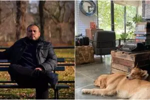 Rumahnya antik penuh barang kuno, 11 potret taman belakang Joko Anwar biasa buat nonton layar tancap