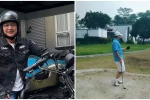 Luas rumahnya mencapai 6.000 meter persegi, ini 8 potret teras Pasha Ungu bisa jadi lapangan golf